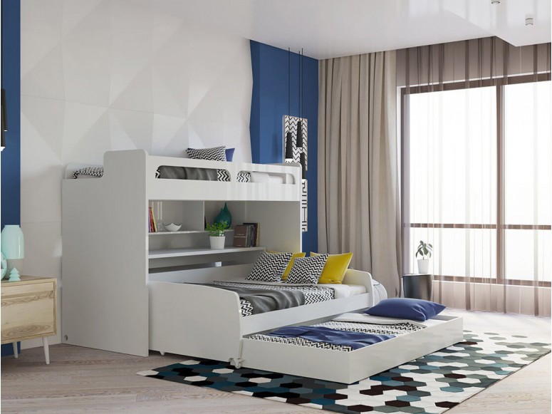 Bel Mondo Twin Over Full/Full XL Bunk Bed Set