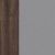 Dark Wood Bed Bunk / Slate Grey Table / Slate Grey Bed - Pre-Order