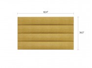 Royal Vertical Queen / King Headboard 1/2