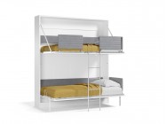 Pensiero Twin Wall Bunk Bed
