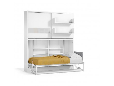 Parete Letto - Twin Wall Bed System with Desk