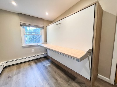 Spazio - Full Size Wall Bed with Desk